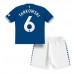 Everton James Tarkowski #6 Barnkläder Hemma matchtröja till baby 2023-24 Kortärmad (+ Korta byxor) Billigt